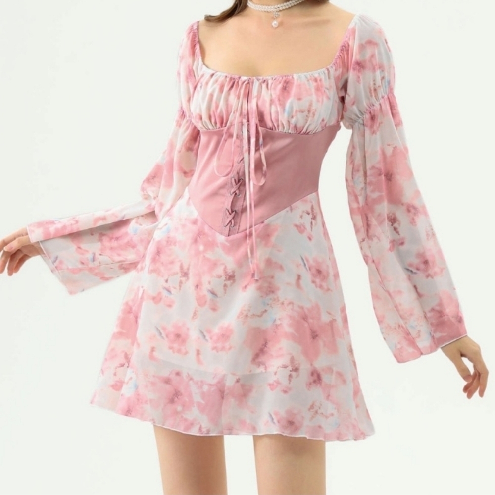 Cider Enchanted moments corset mini dress